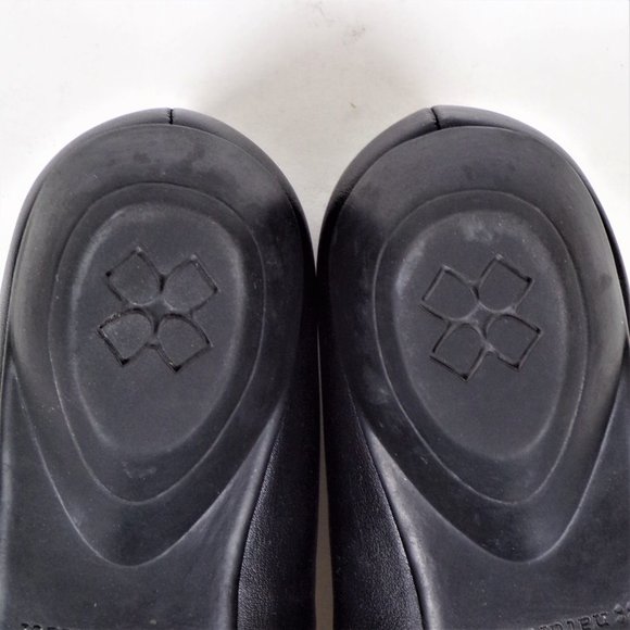 NATURALIZER N5 COMFORT size 6M HELINA black ballet flats all synthetic materials - Picture 11 of 11